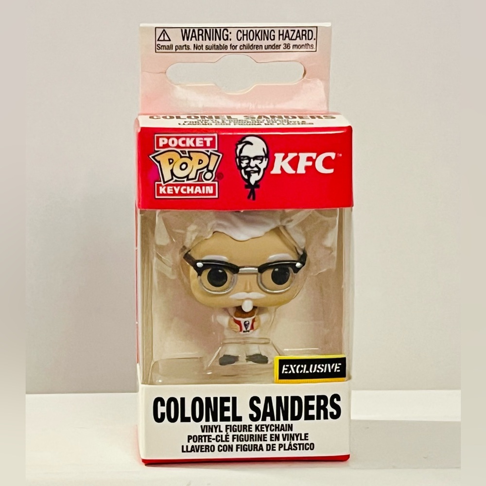 Funko Pop KFC Colonel Sanders Keychain